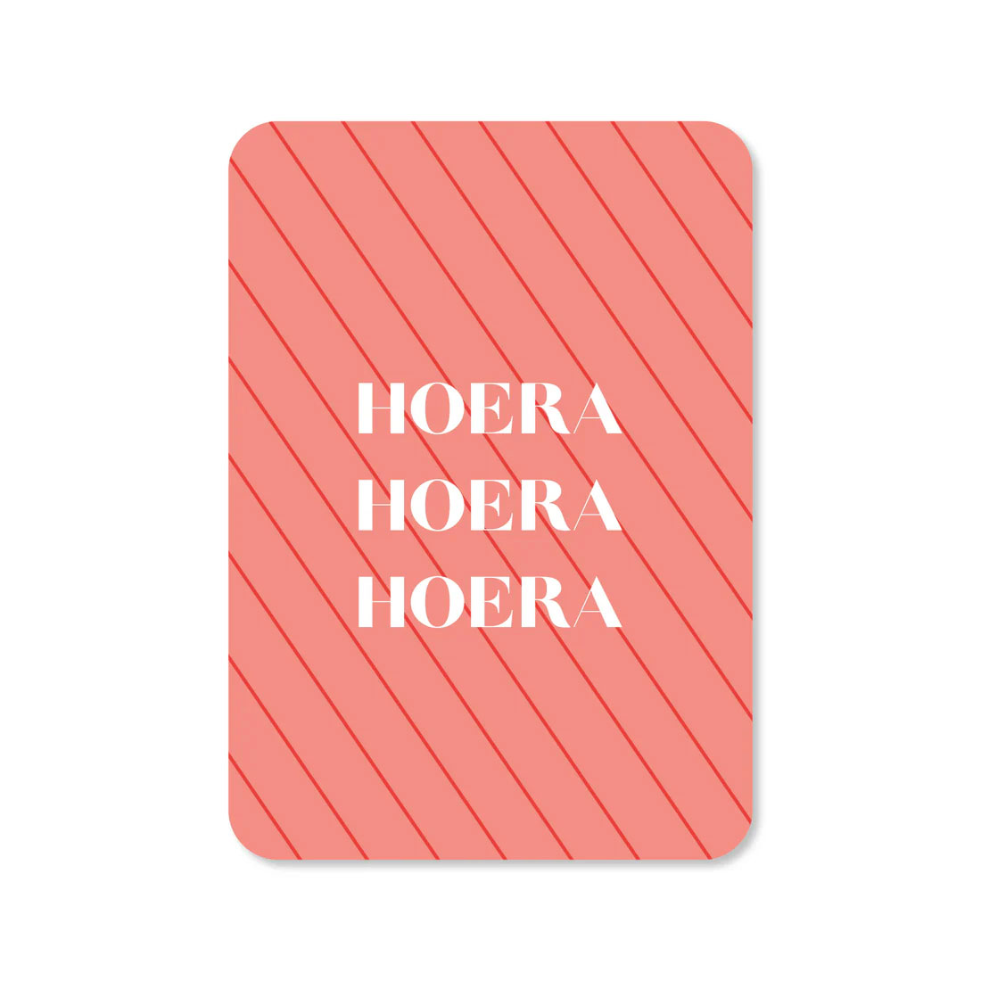 Kaart Hoera hoera hoera