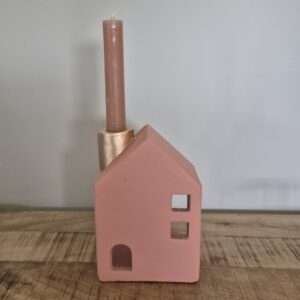 Kandelaar Beige Huisje