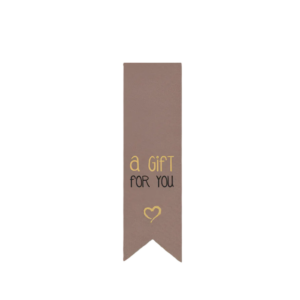 Cadeausticker A gift for you