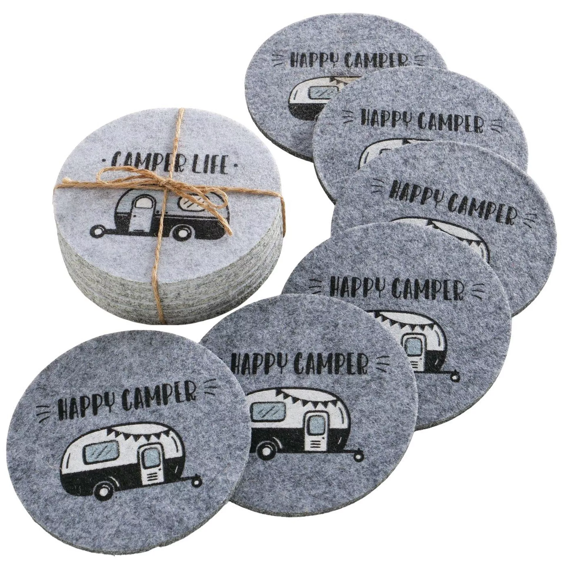 Onderzetters Happy Camper - Afbeelding 2