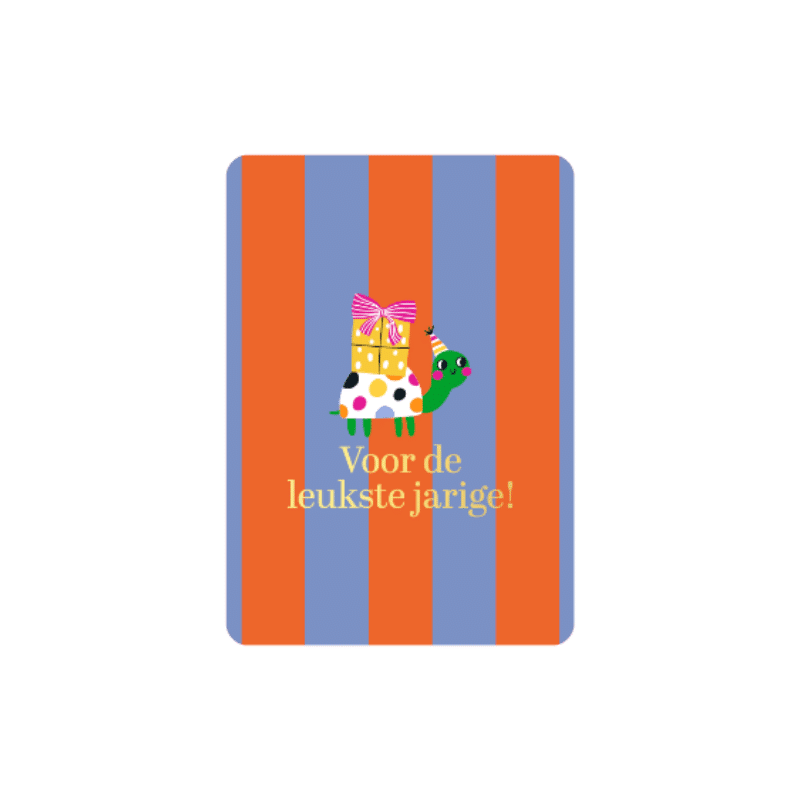 Kaart Voor de leukste jarige