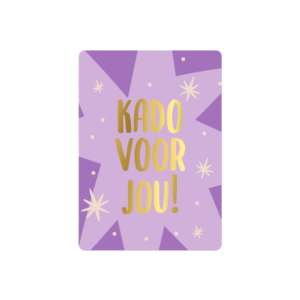 Minikaart Kado voor jou